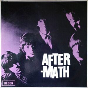 Albumhoes van Rolling Stones – Aftermath (1966), een klassiek album met invloedrijke tracks uit hun vroege periode